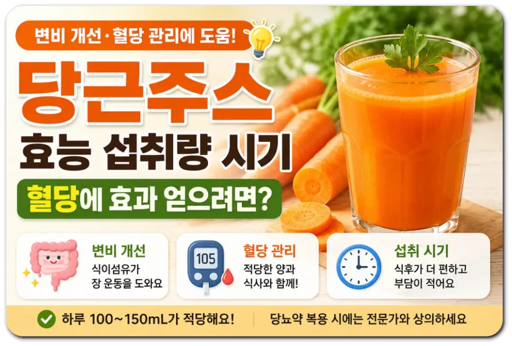 당근주스-효능