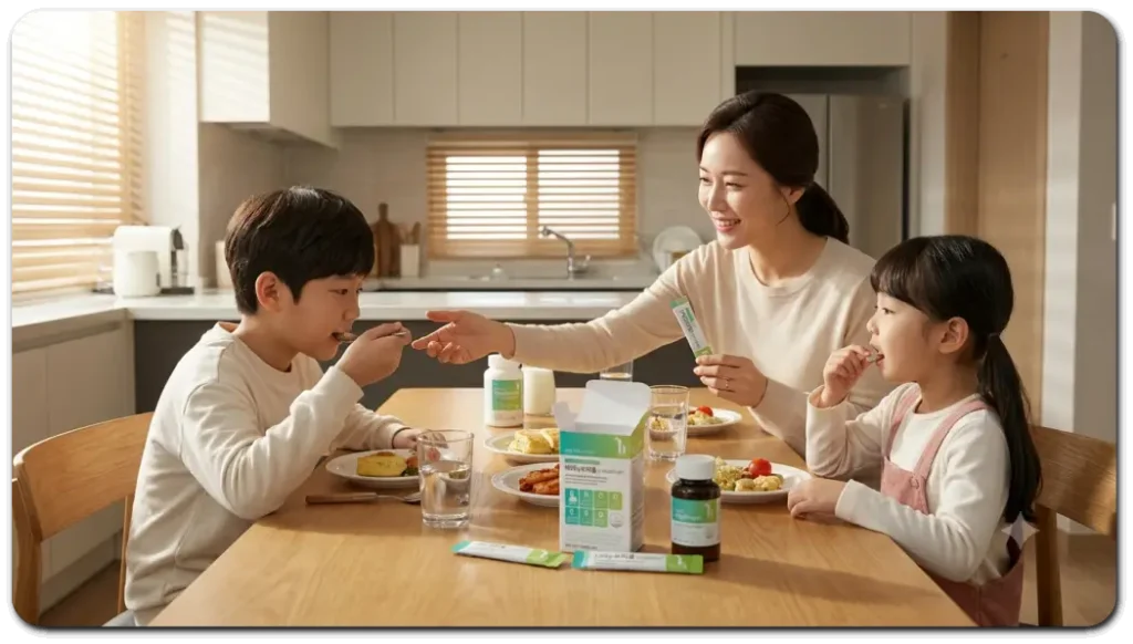 아이뉴트리움-섭취하는-어린이