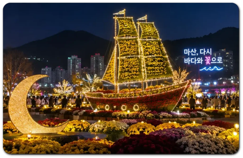 마산-가고파국화축제-전경