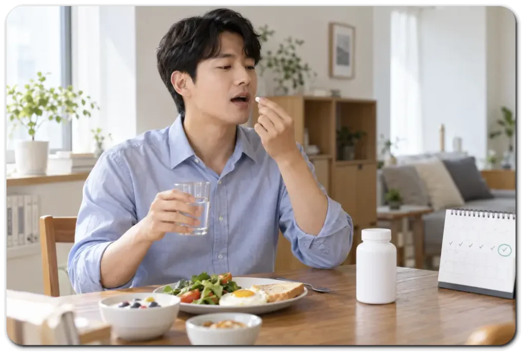 아침-식후-영양제와-하루-체크