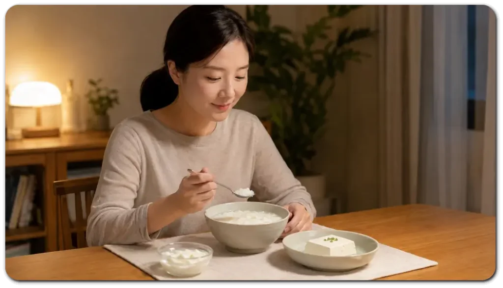 임플란트-당일-부드러운-죽과-순두부