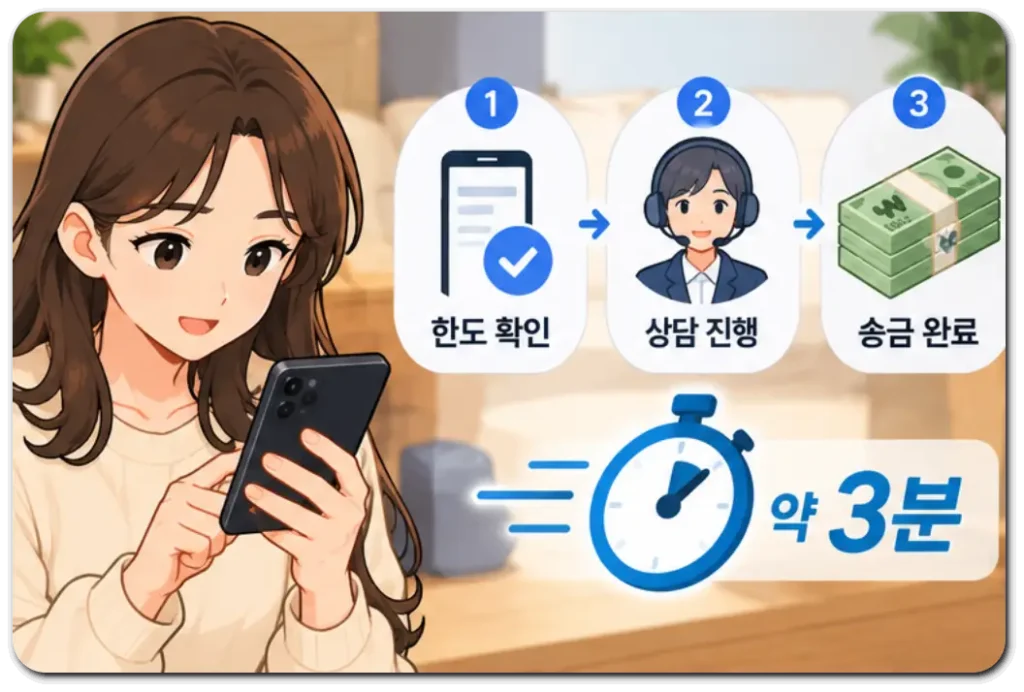 라운지페이-서류없이-3분송금-절차